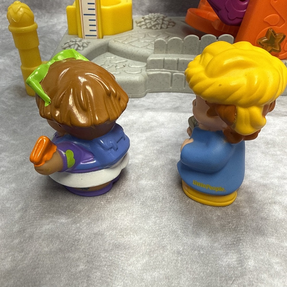 Fisher Price Little People Carnival Musical Ferris Wheel 2003 Lights Sound Work - Picture 13 of 17